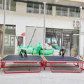 KALUEN Double Bungee Trampoline for Kids-Outdoor Mobile Jumping Bed PP+Steel Material Customizable Color & Logo