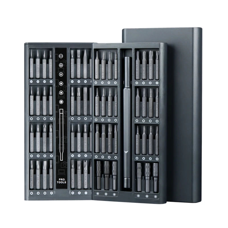 Screwdriver Set 63 in 1 Precision Screw Driver Torx Bit Magnetic Hex Phillips Bits Mobile Phone Laptop Repair Tools Kit