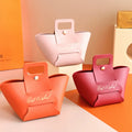 Hot Selling Leather Candy Box Wedding Tray Bag Table Decoration Wedding Box Basket