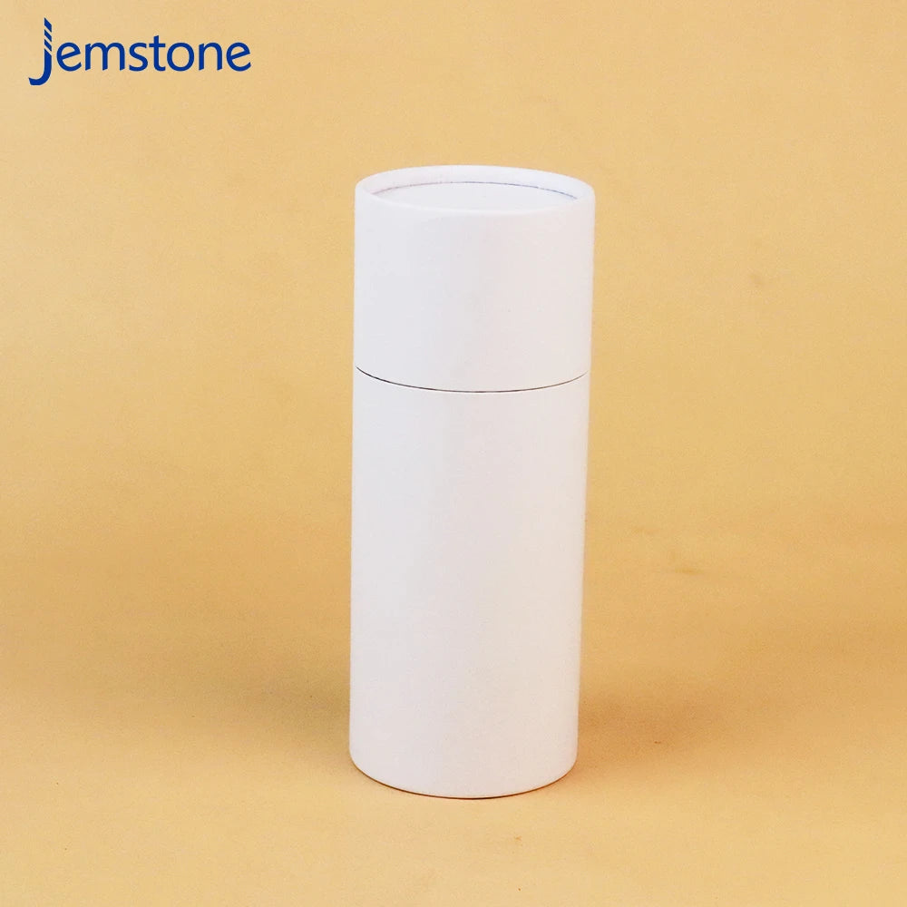 Biodegradable Kraft Cardboard Cylinder Box Deodorant Lip Balm Deodorant Sticks Small Paper Tube