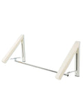 Wall Mounted Multi-functional Organizer Folding Clothes Hanging Rack Mini Laundry Drying Shelf Towel Clothes Airer