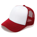 High Quality Sponge Screen Cap Printing Mesh Cap Custom Puff Print Trucker Hat Custom Logo Plain Blank Advertising Trucker Cap