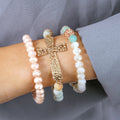 Vinstyle Jewelry Crystal Ball Big Chunky Rosary  Trendy