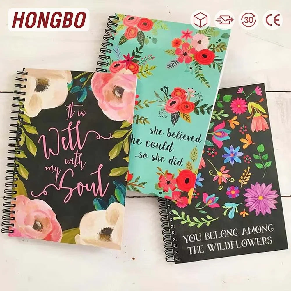 2025 Personal Spiral Hardcover Notebook Printed Weekly Planner 3 15 Days Agenda Journal Stickers Scheduling Planning