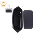 Felt Organizer Insert Handbag Tote Purse Organizer Insert Large with Zipper Bag Fits for Speedy and Neverfull MM