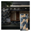 DingShang Waterproof Fireproof Artificial Cultural Stone Panels Polyurethane Decoration Indoor Exterior Cladding Rock Wall Faux