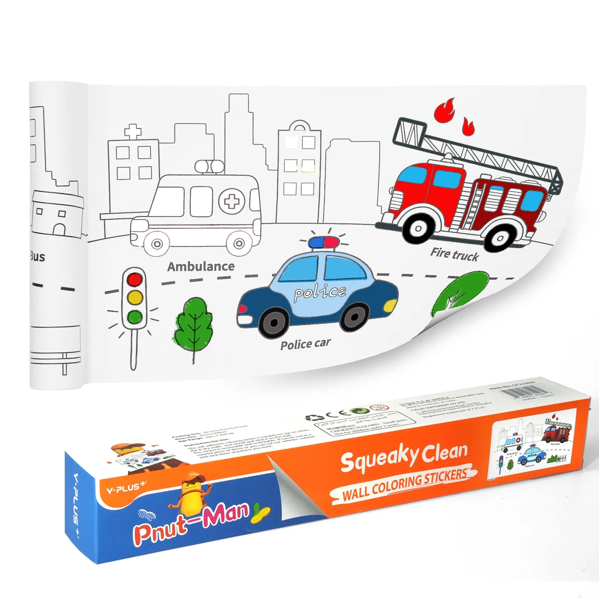 Customized DIY Coloring Offset Paper Roll for Children's Educational Drawing & Graffiti with Custom Logo