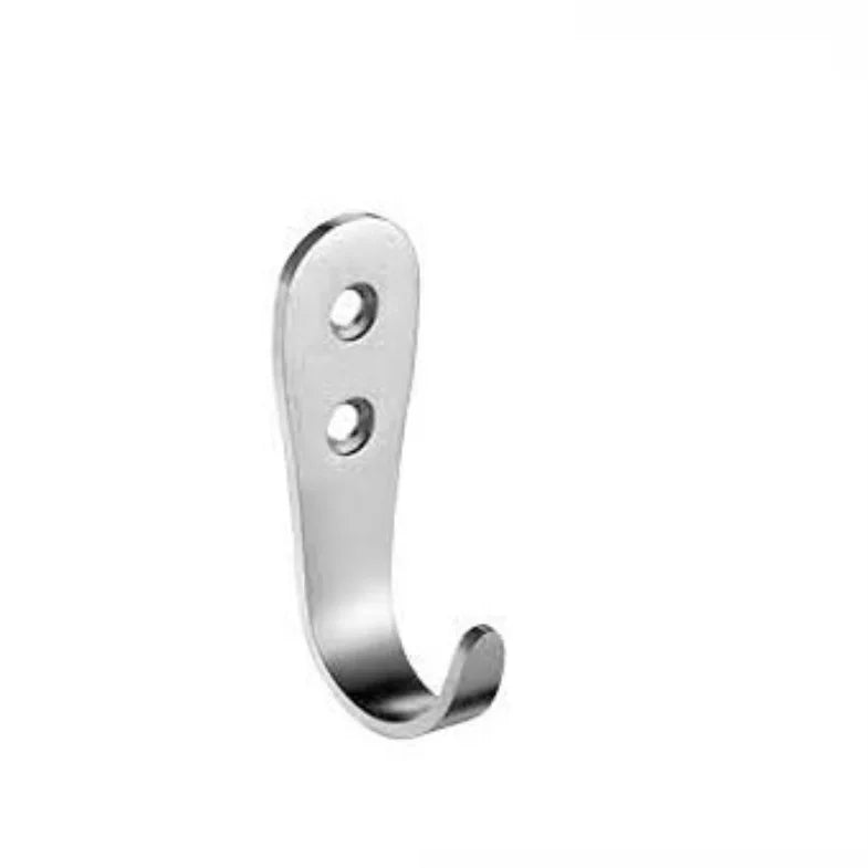 EVERSTRONG Stainless Steel 304 Modern Toilet Partition Robe Hook Accessories ST-P001C Public WC Cubicle Wall Hanger