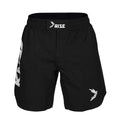 Black Custom logo Jiu Jitsu Fight Shorts Mma Short Grappling Shorts