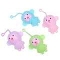 Kehui Hot Sale Squeeze Ball Toy Tiktok Fidget Flashing Monkey Anti-Pressure Gift for Kids Aged 5 to 7 Made of Plastic