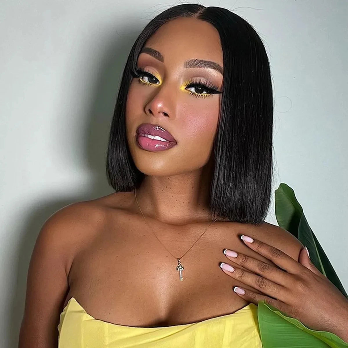 Wholesale Bone Straight Short Bob Wigs Lace Front Wigs for Black Women Double Drawn Human Hair Vietnamese Bob Wigs on Special