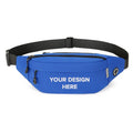Custom Logo Adjustable Zippered Fanny Pack Lightweight Crossbody Waist Bag for Sports Promotions