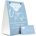 Diaper Raffle Tickets with Box Party Fun Baby Shower Party Game KitEntertaining Games & Party Supplies for Joyful Celebration