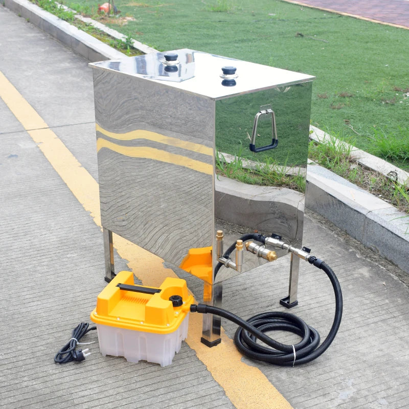 High Grade Quality Stainless Steel Beeswax Melter New Steam Wax Melter with Dampfmeister Steam Generator