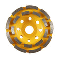 115mm Diamond Double Row Grinding Cup Wheel for Grinding/Shaping Nonferrous Metals