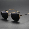 Vintage Retro Sunglasses Trendy Fashion Shades for Men Women Gold Frame Titanium Custom Luxury Gafas De Caballero De Sun Glasses