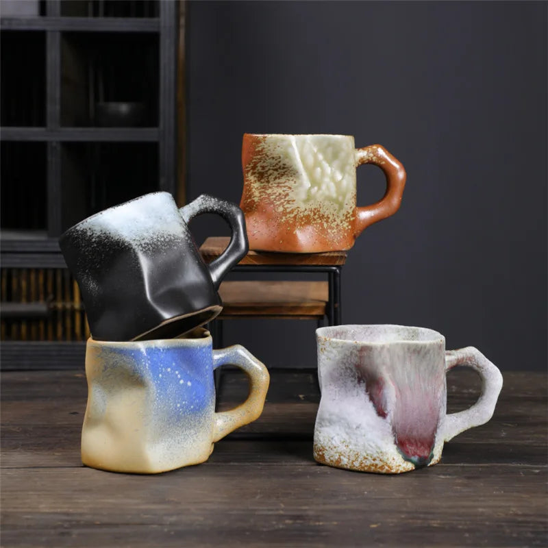 Small Ceramic Cup High Color Value Coffee Mug for Tea Water Western Design ODM for Restaurants