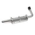 Galvanized Steel Spring Pin Latch Adjustable Heavy Duty Door Clamp Spring Clamp for Pipe Inch Measurement System