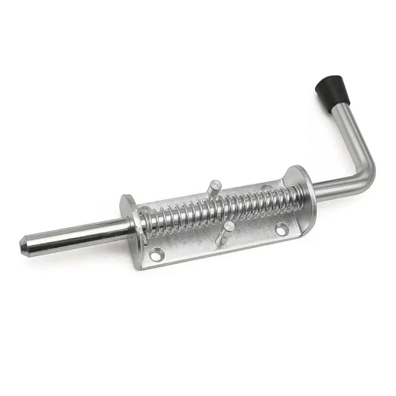 Galvanized Steel Spring Pin Latch Adjustable Heavy Duty Door Clamp Spring Clamp for Pipe Inch Measurement System