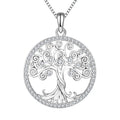 Hot Selling Fine Jewelry Tree Pendant Jewelry Gifts for ChristmasTree of Life Necklace Sterling Sliver Necklace for Women
