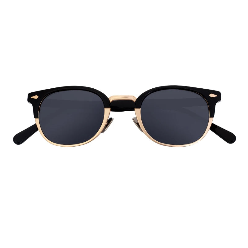 Latest Simple and Elegant Mens Womens Acetate Metal Polarized Sunglasses