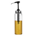 2025 Sauce Dispenser With Wide Press Pump Head for Homemade Hot Sauce Ketchup Salad Dressing