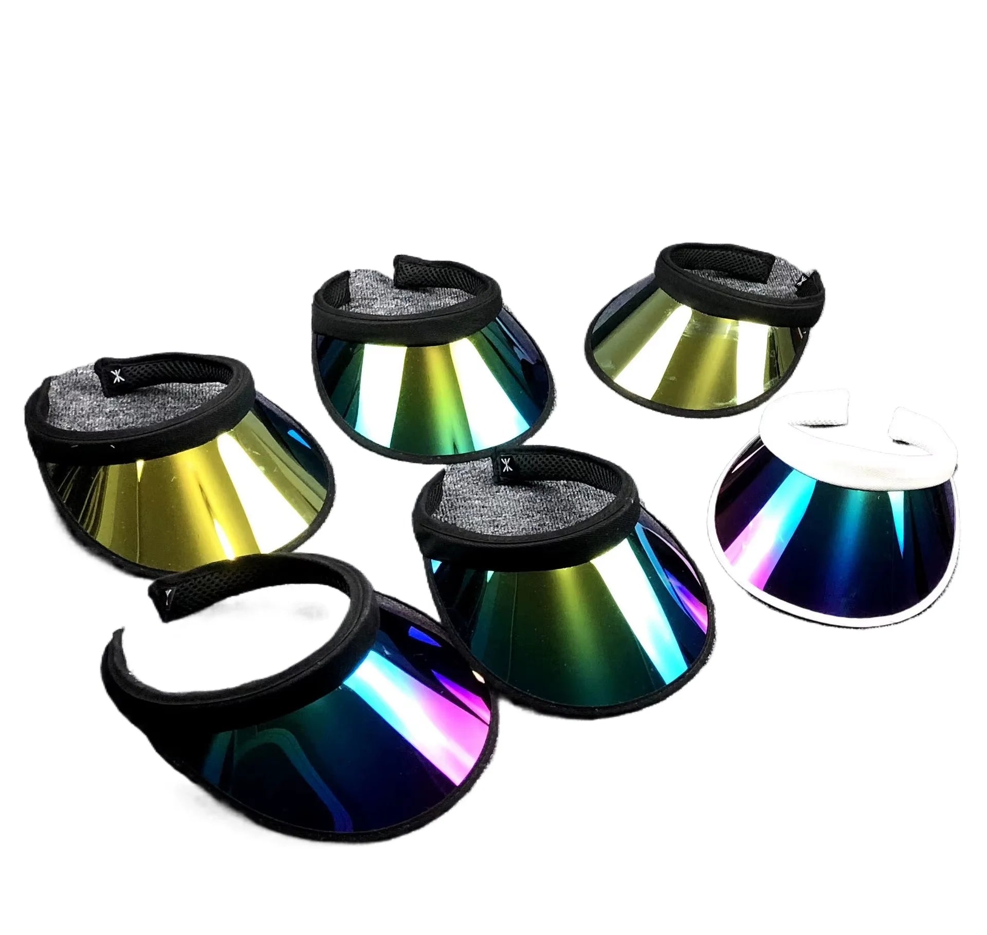 Quality Summer Sun Glass UV Protection Air Top Plastic PVC Visor Cap Hat Beach Sun Visor Hat Promotion Advertising Cap