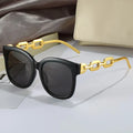ADE WU STY2317M Fashionable Square Frame Sun Glasses Women Men Outdoor Shades Metal Chain Leg Famous Sunglasses UV400 Wholesale