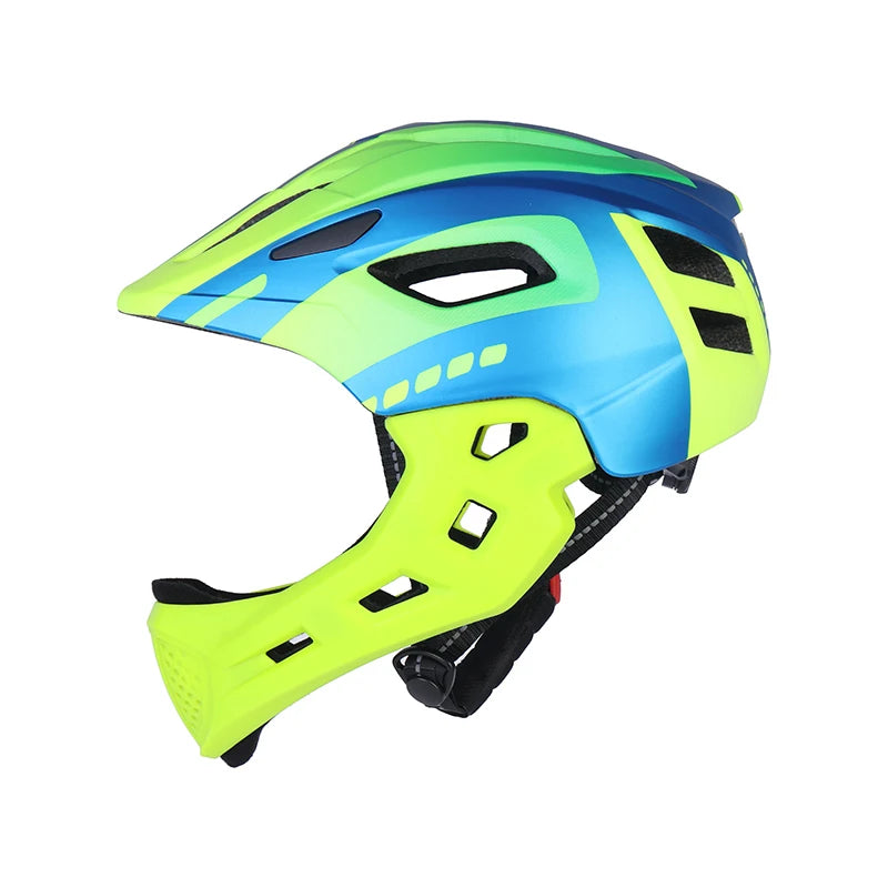 All-around Performance Stylish Trail Full Face Mtb Downhill Bike Helmet Adjustable Children Teenager Helmet