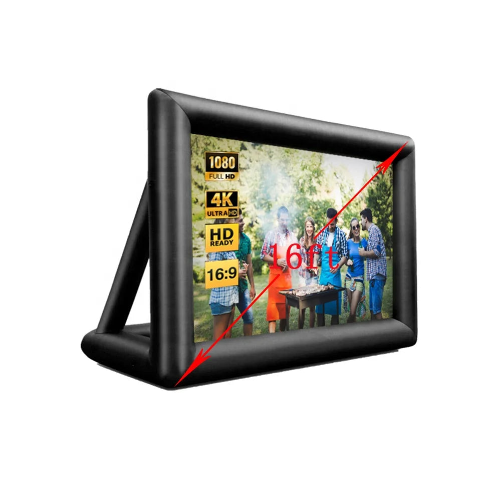 Outdoor Inflatable Movie Screen Movie Theater Projector Screen For Sale