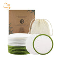 8cm Soft Rounds Washable Makeup Remover Pads Gift Set Eco-friendly Girls Cotton Pads Bamboo Reusable Facial Cotton Pad Suppliers
