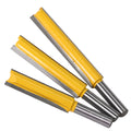 OEM Customized 8MM Shank Long Milling Cutter Set Straight Router Bit Wood Carving Carpenter Woodworking Carbide TiCN Coated