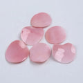 Wholesale Natural 30*35mm Delicate Pink Shell Mabe Pearl Loose Beads Charms for Jewelry Making