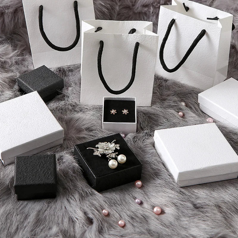 Cheap Custom Jewelry Boxes With Logo Drawer Packaging Paper Box Packaging Jewelry Luxury Jewelry Gift Box with Light