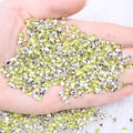 Hot Sale 7mm 2000pcs Acrylic Rhinestones Many Colors Pointback Loose Beads for Shoes & Garment Nail Art DIY Decorations