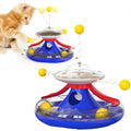 Turntable Orbital Ball Leaking Cat Stick Teasing Ball Cat Toy Teasing Ball Cat Toy
