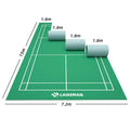 LAIKEMAN Badminton Court Sports Floor  BWF Approved Court Floor Vinyl Roll