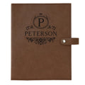 Personalized Custom Laserable Engraved Faux Leather Bible Cover Couverture De La Bible Leatherette Book Cover With Snap Closure