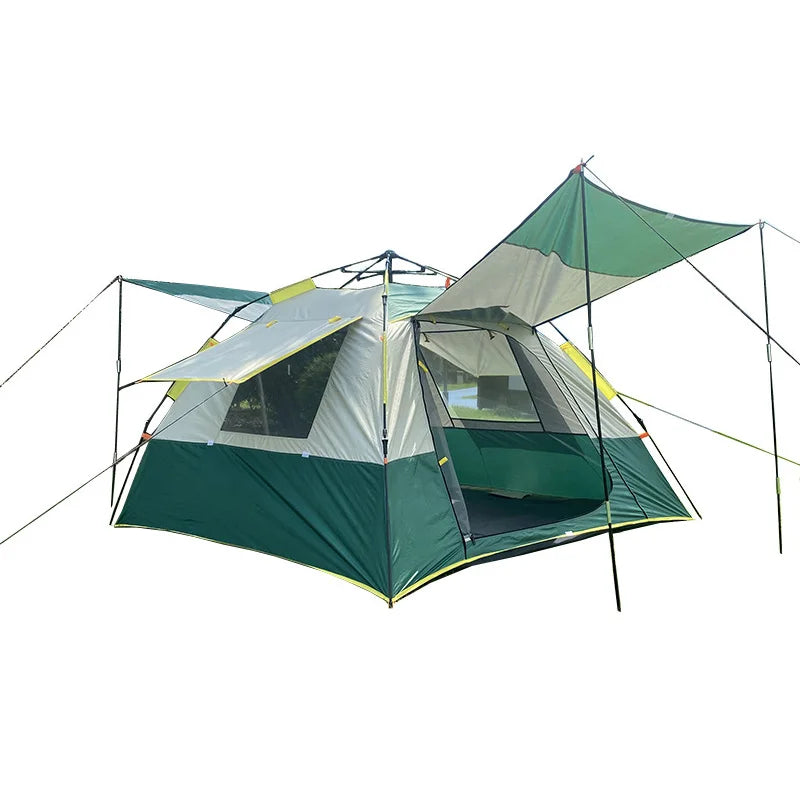 Good Quality Outdoor Camping Pop up Family Winter Hiking Tent Waterproof Double Layers Upset Custom Oem logo Carpas