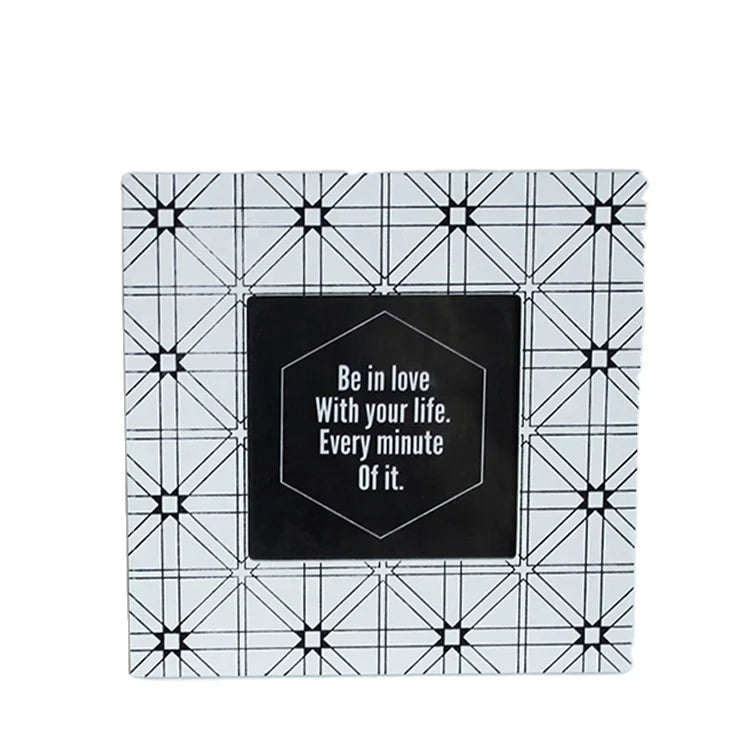 New Romantic Gifts New Gifts Crafts Marcos De Madera Small Creative Wooden White Photo Frames