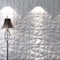 Hot Selling Modern Art 3D Wall Panels Decorative Thermoforming Plastic 3d Pvc Tile Wallpaper for Home Decoration