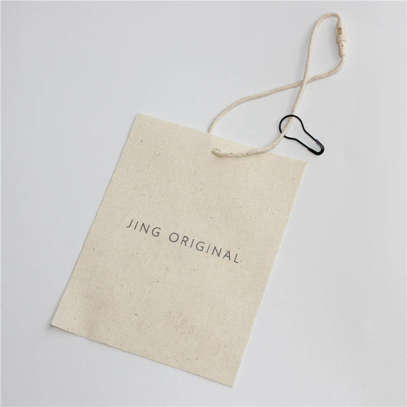 Customized Hang Tag logo Embossed Matte Finishing Hot Stamping Luxury Hangtag Labels Tags Business Garment Tag