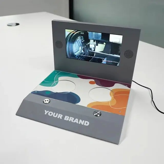 New Design Interactive Touch Screen Tabletop Digital Signage Display Stand 10 Inch LCD Screen Display Holder Retail Stores