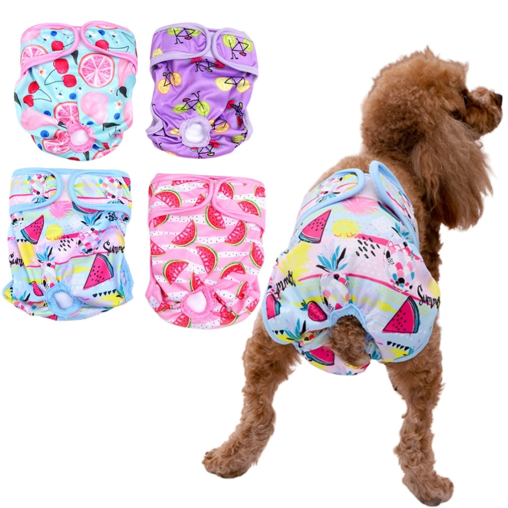 Wholesale Dog Diaper Reusable Female Male Pet Diapers Dogs Couche Pour Chien Lavable Dog Diaper Washable