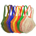 Custom Logo Supermarket Bag Reusable Cotton Net Packaging Bag for Foods Fruit Vegetable Grocery Shopping   Mesh Bag