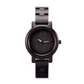 For Ladies Wooden Quartz Fashion Antique Sport Watches OEM with Glass Dial and Custom Logo