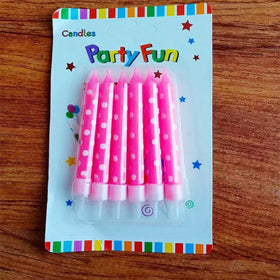 Party Fun Happy Birthday Candle Colorful Candle