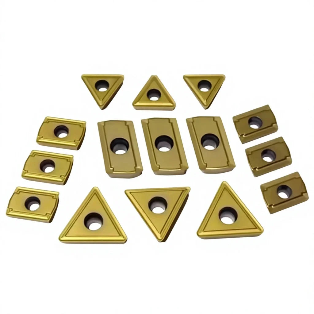 R424.9 Carbide Insert R424.9-13 T3 08-22 R424.9-13T308-22 PVD Coated 92HRC U Drilling OEM for Lathe Machine