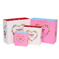 Custom Print Art Paper Wedding Gift Bag with Offset Printing Recyclable Hand Length Handle for Gratitude Return Present