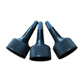 24-410 PP Plastic Non Spill Point Tapered Nozzle Head Spout Dropper Caps for Industrial Chemical Bottles